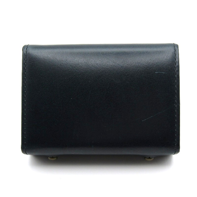 m+ エムピウ 三つ折り財布 millefoglie II P25 ブスケット ミッレフォリエ2 13016147 BU.oceano×choco 24005534拍卖