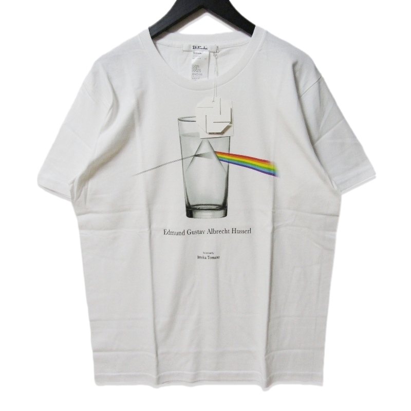 未使用 Dr.Franken ドクターフランケン Dr.T Husserl DF-PT101 半袖Tシャツ プリント Tee ホワイト 白 L タグ付き 27111545拍卖