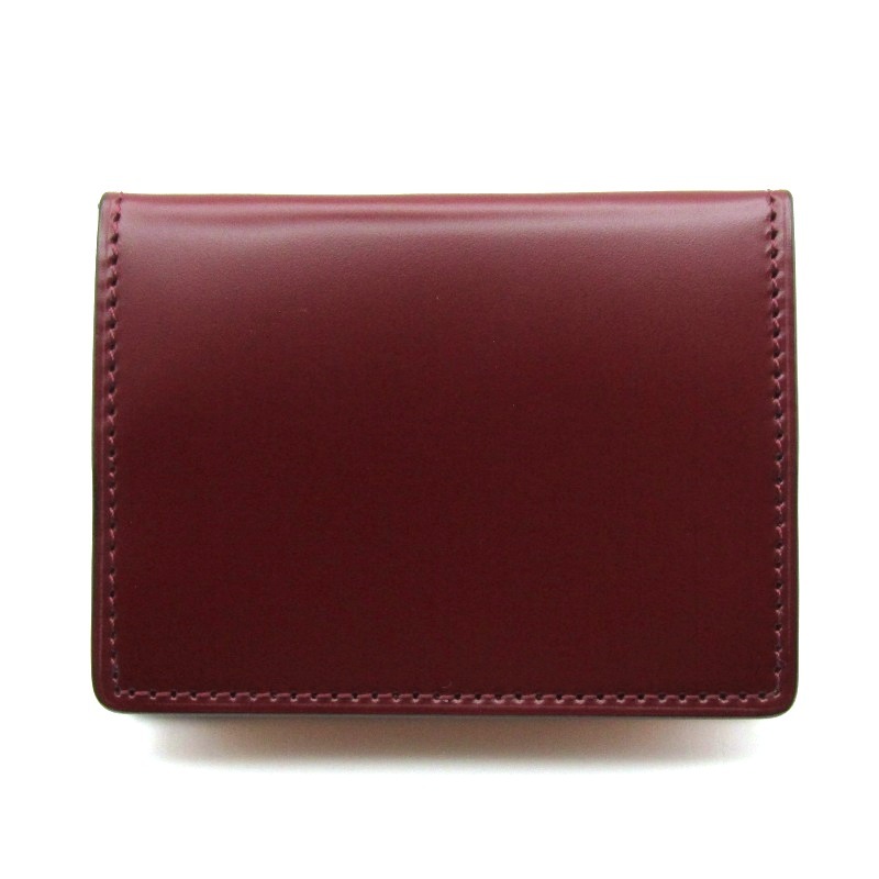CYPRIS キプリス 小銭入れ コードバン&ベジタブルタンニン BOX型 5626 馬革 ワイン 24005545拍卖