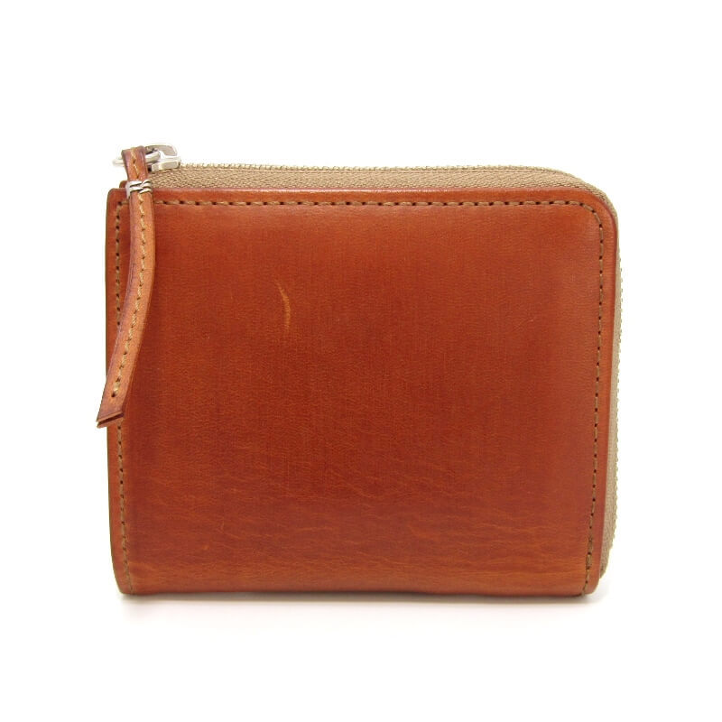 SLOW スロウ ミニ財布 BEAMS別注 Coin Wallet ingrasat L字 ビームス キャメル 28011120拍卖