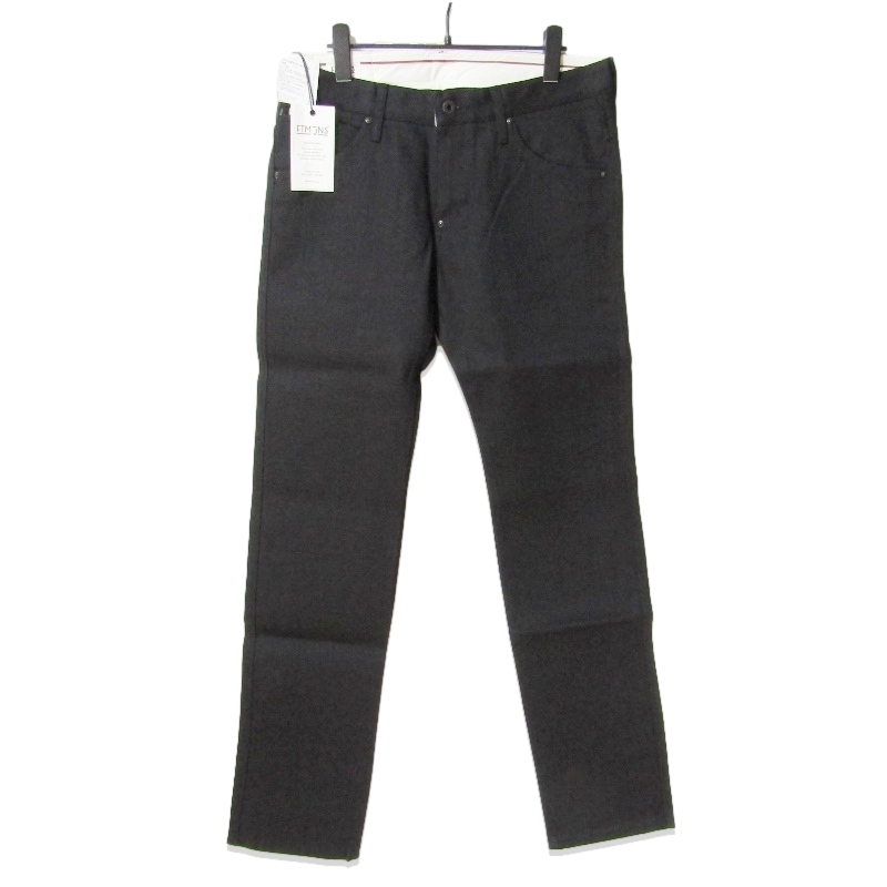 未使用 FACTOTUM ファクトタム リジットストレッチデニム テーパード 08040401 デニムパンツ 日本製 BLACK 31 タグ付き 27111669拍卖