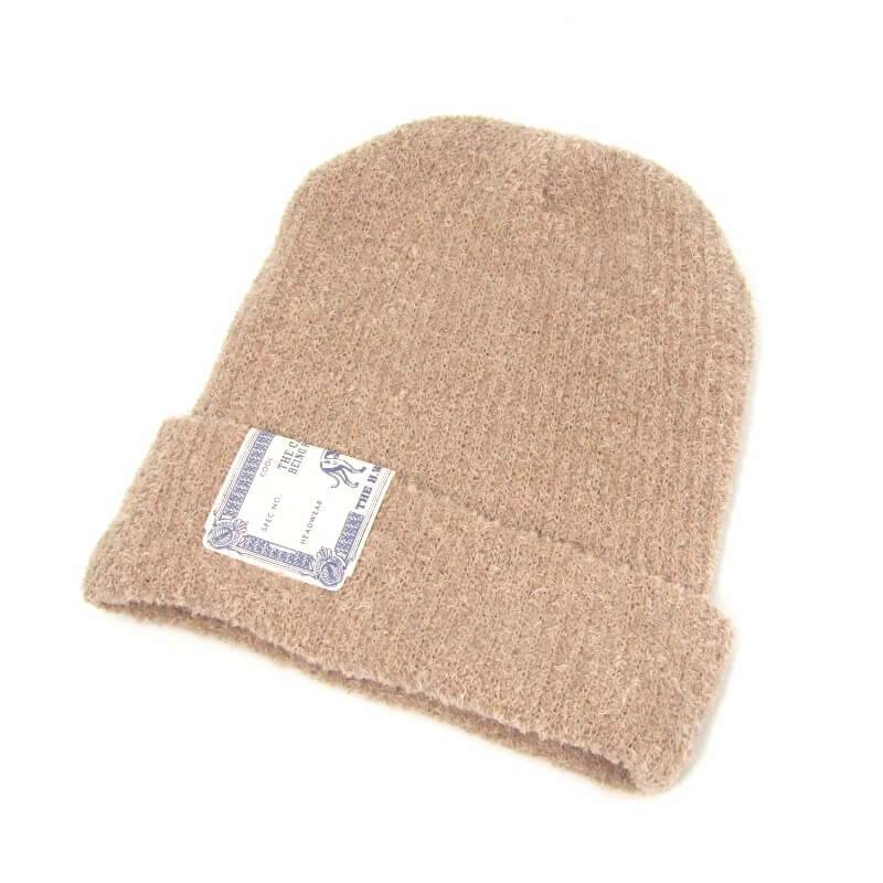 未使用 THE H.W.DOG&CO. ドッグアンドコー ニットキャップ D-00832 M D WATCH マイクロモール ワッチ 日本製 ベージュ 28011176拍卖