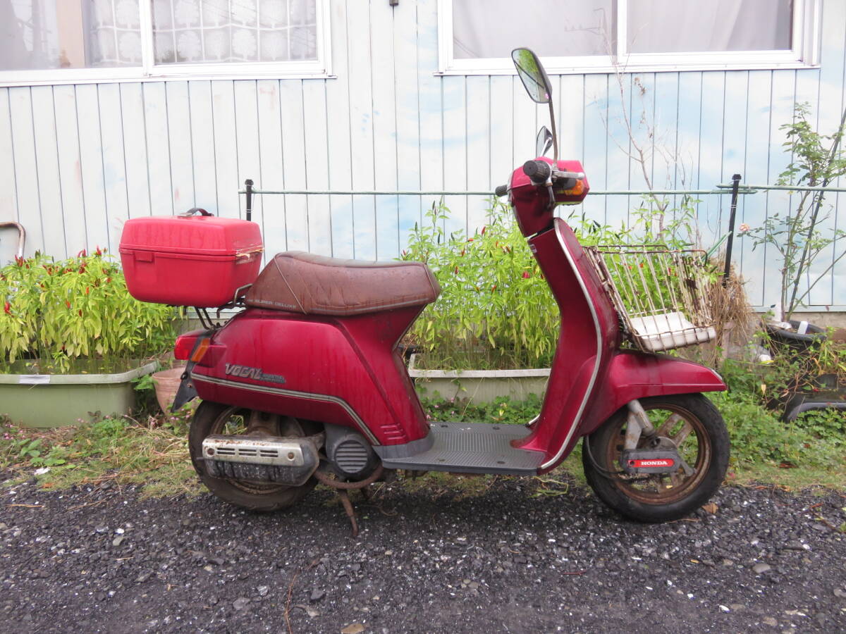 ホンダ VOCAL(ボーカル)AF04型 書付き 不動車 現状販売 レストアベースや部品取りにどうぞ 静岡市清水区から拍卖