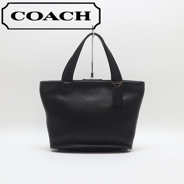 【HA798】ヴィンテージ◆COACH オールド コーチ 9301 オールレザー トート ハンド バッグ拍卖