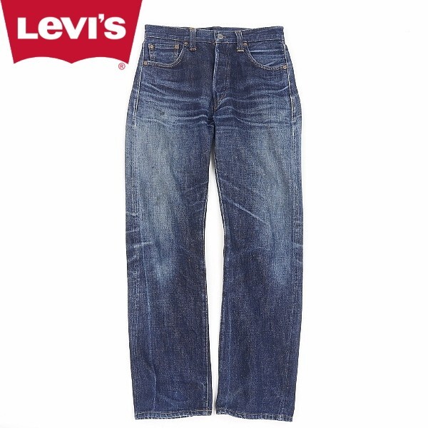 【HA858】USA製◆Levi's リーバイス 501XX 99年製 1947sモデル 復刻 BIG E セルビッチ ストレート デニム パンツ ジーンズ インディゴ 31拍卖