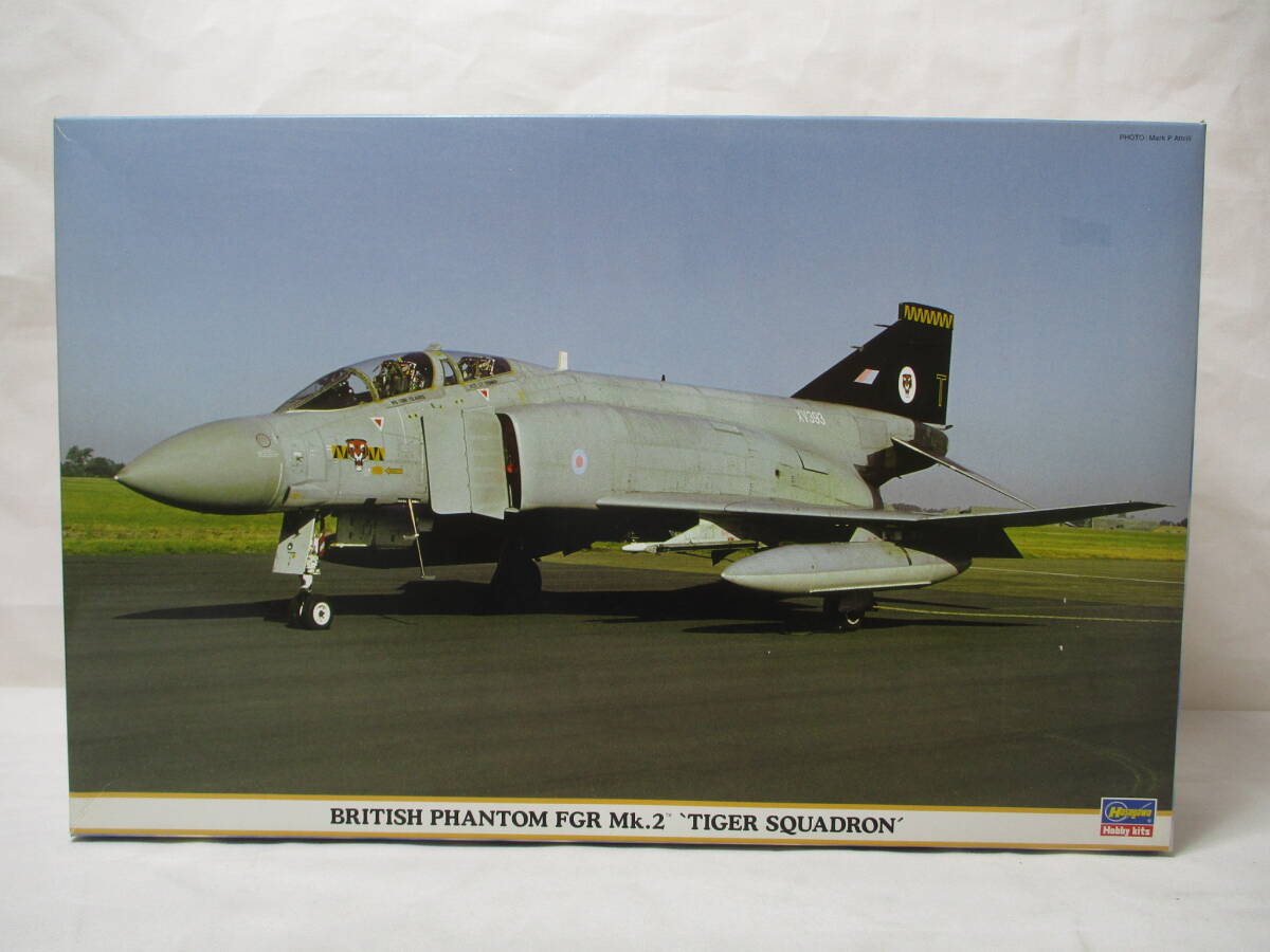 ハセガワ ブリティッシュファントム FGR Mk.2 タイガースコードロン  未組立品拍卖