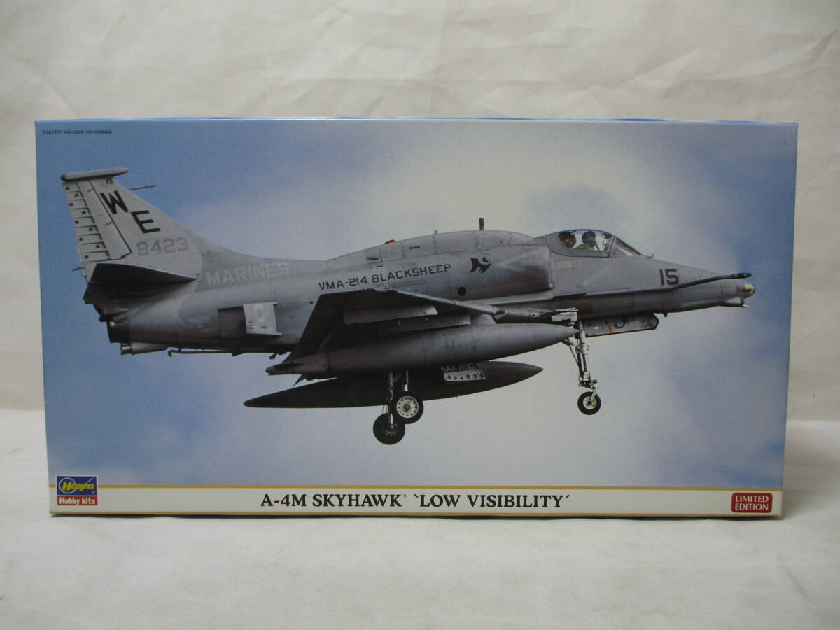 ハセガワ 1/48 A-4M スカイホーク ロービジ 未組立品拍卖