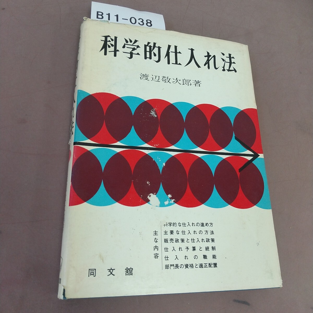 B11-038 科学的仕入れ法 渡辺敬次郎著 破れ・折れあり拍卖