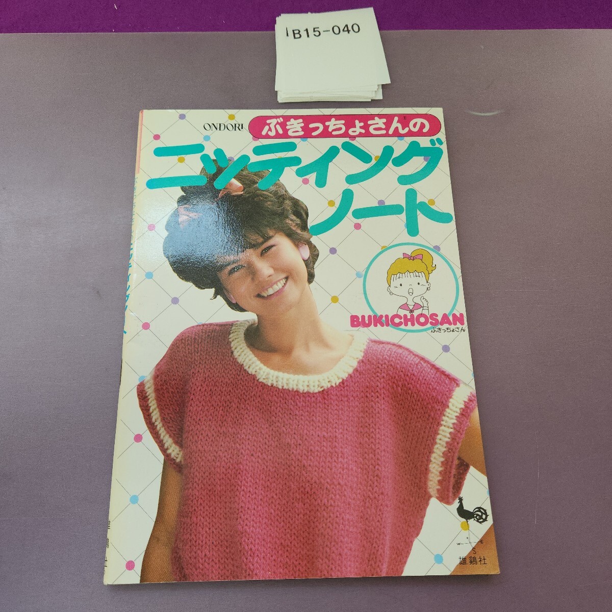 B15-040 ぶきっちょさんのニッティングノート 拍卖
