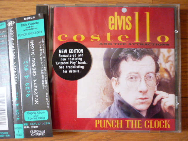 エルヴィス・コステロ&ジ・アトラクションズ/パンチ・ザ・クロック ELVIS COSTELLO&THE ATTRACTIONS / PUNCH THE CLOCK拍卖