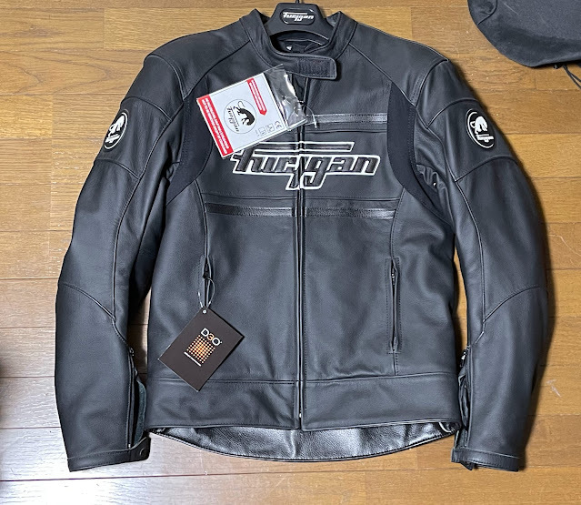 大特価処分格安 新品未使用本物 Furygan フュリガン バイク用本革 レザージャケット フランスメーカー ドイツ購入品拍卖