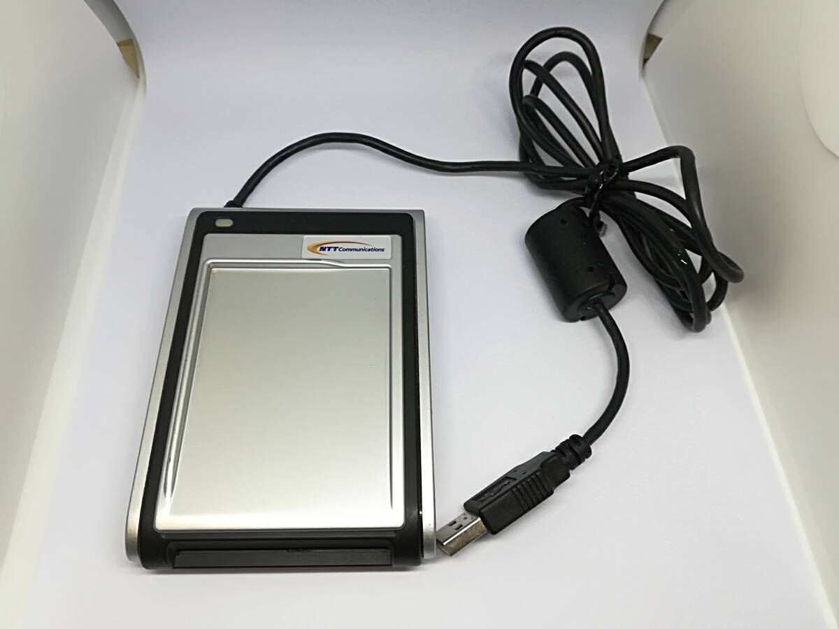 ■ジャンク扱い NTTcommunications NTTコミュニケーションズ 接触非接触共用型ICカードリーダーライター e-Tax SCR331DI-NTTCom 通電確認済拍卖
