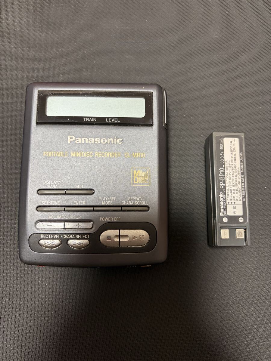 Panasonic◆パナソニック SL-MR10 ポータブルMDプレーヤー◆レコーダー拍卖