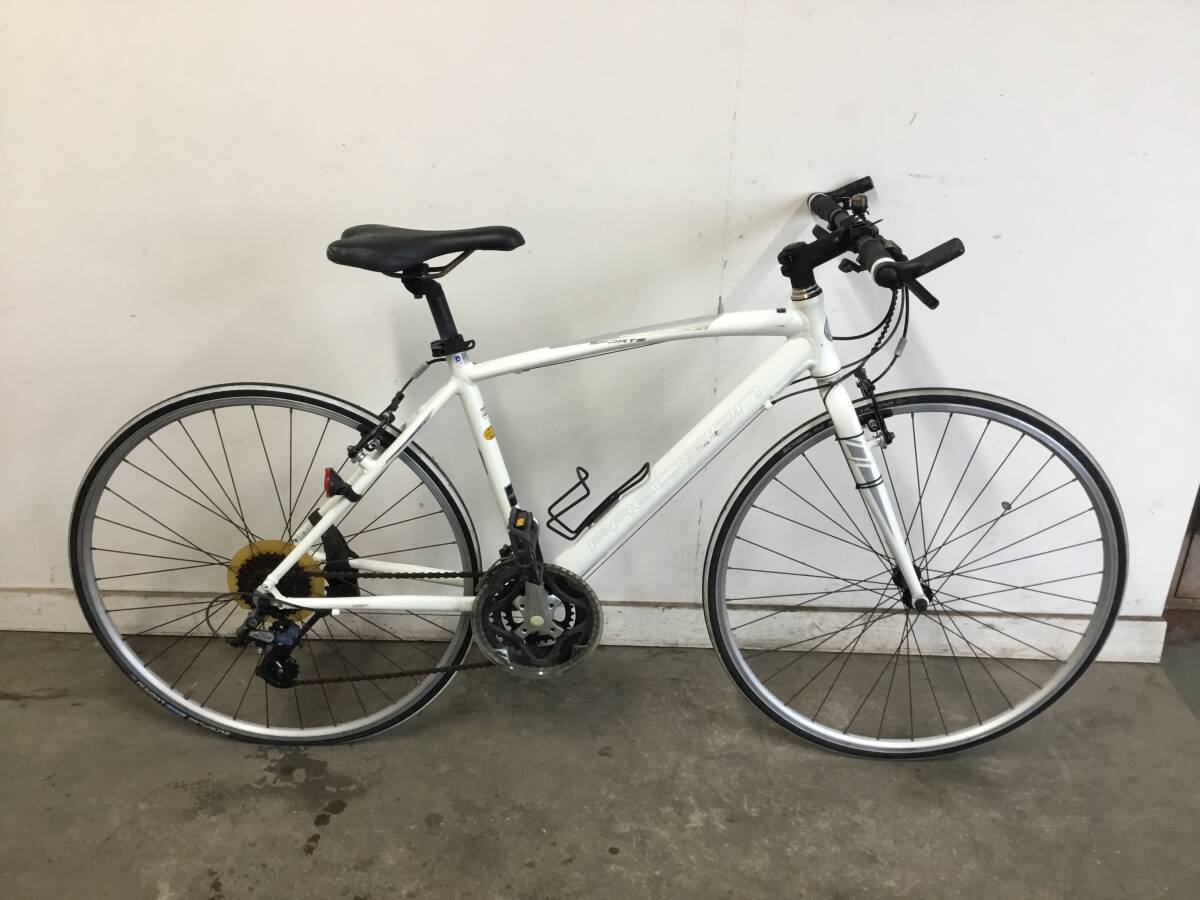 A-214△ v 岐阜発/ PRECISION/ クロスバイク/ 700×23c/ 3×7段変速/ 自転車/ グリップベタつきあり/変速難あり/ 現状品/ R7.10/18 △拍卖