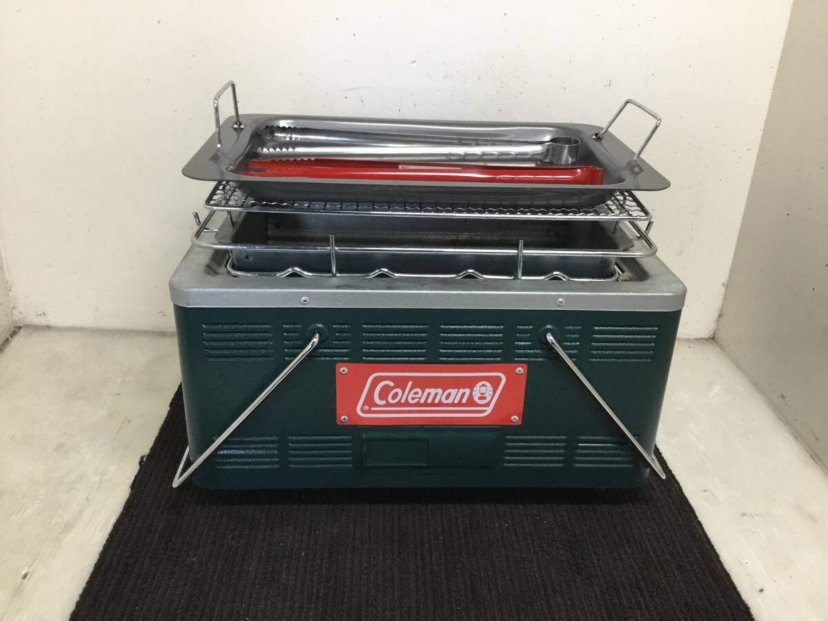 △ v 岐阜発/ Coleman/ コールマン/ バーベキューコンロ/ 卓上コンロ/ アウトドア用品/ 現状品/ R7.10/31 △拍卖