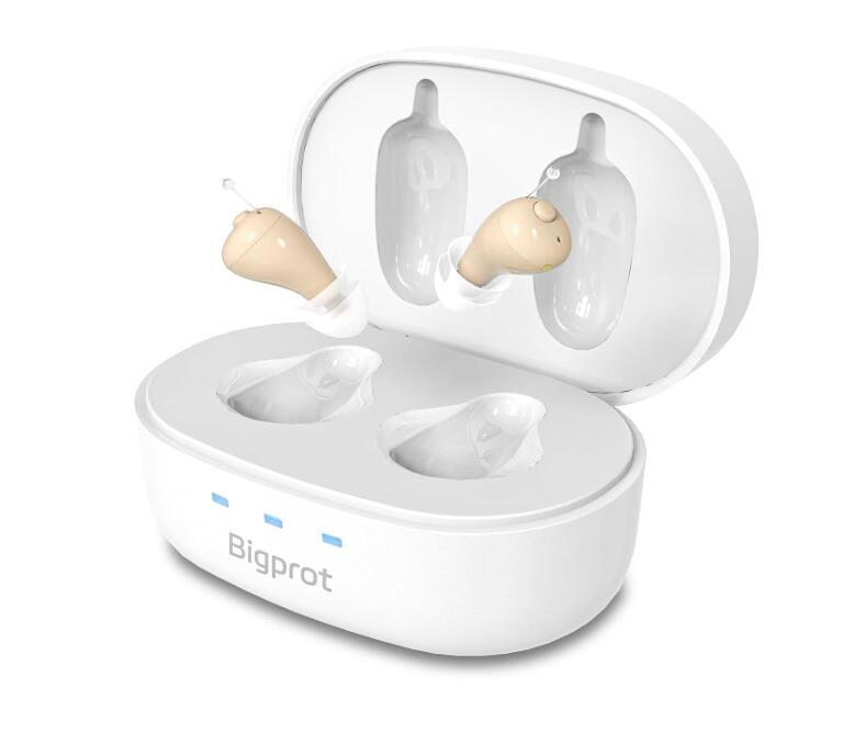 充電式集音器,軽量設計で快適な着け心地/目立ちにくいデザイン/約30倍音を拡張/4段階音量調整拍卖