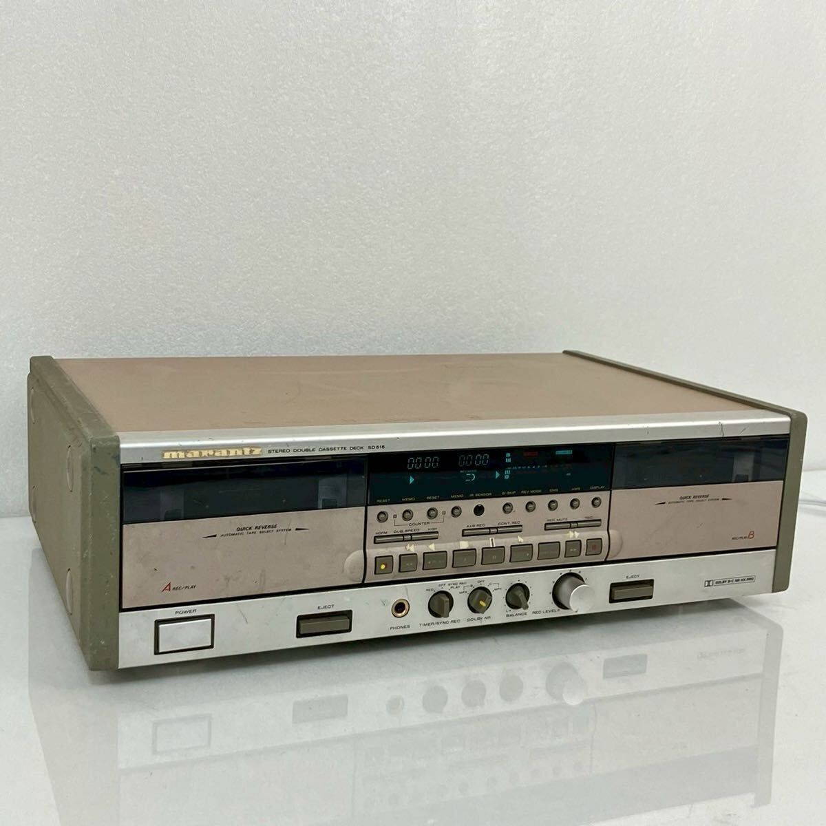 MARANTZ マランツ SD515F Wカセットデッキ テープデッキ カセットプレーヤー拍卖