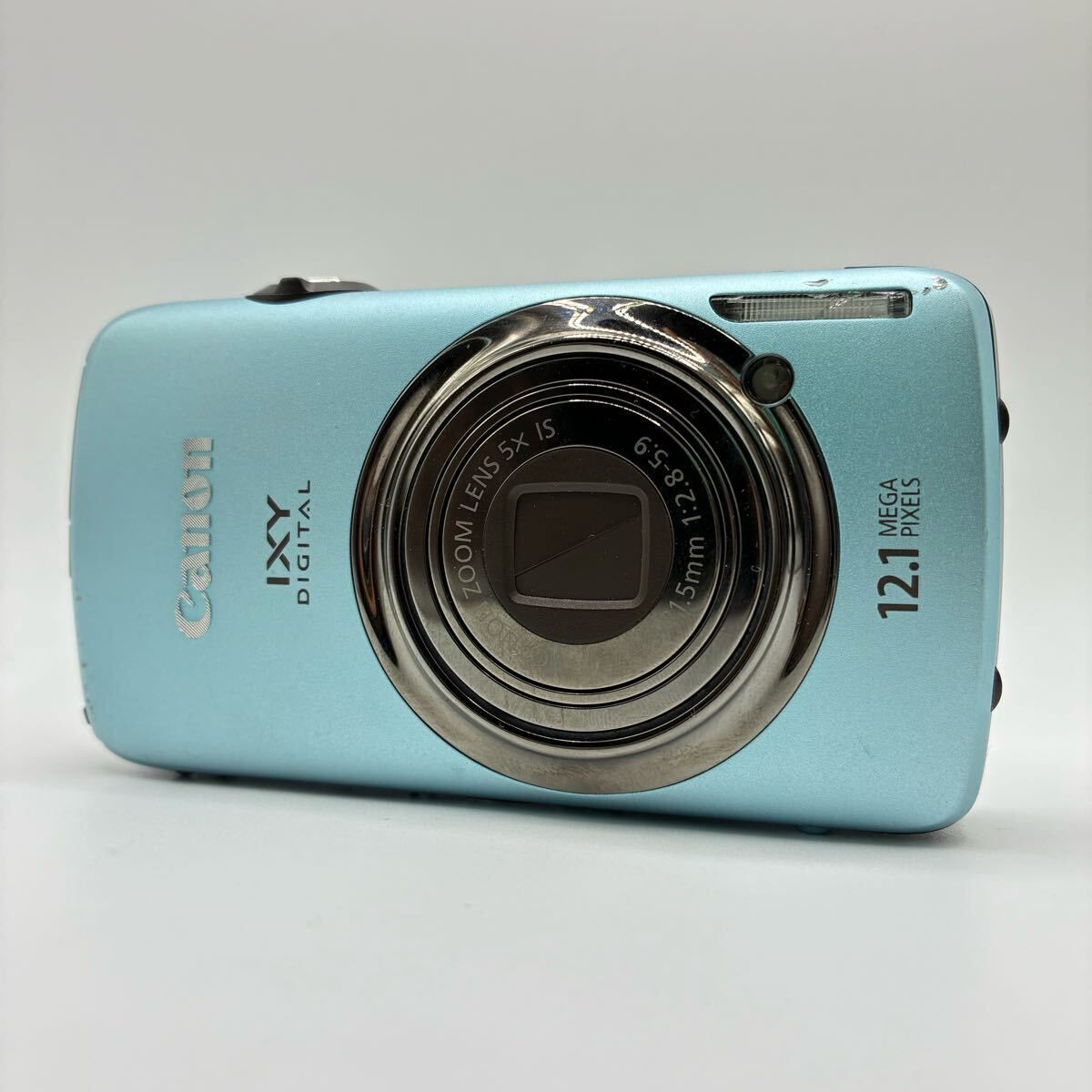 Canon IXY DIGITAL 930IS キャノン キヤノン イクシー コンパクトデジタルカメラ デジタルカメラ コンデジ デジカメ 水色 ブルー拍卖