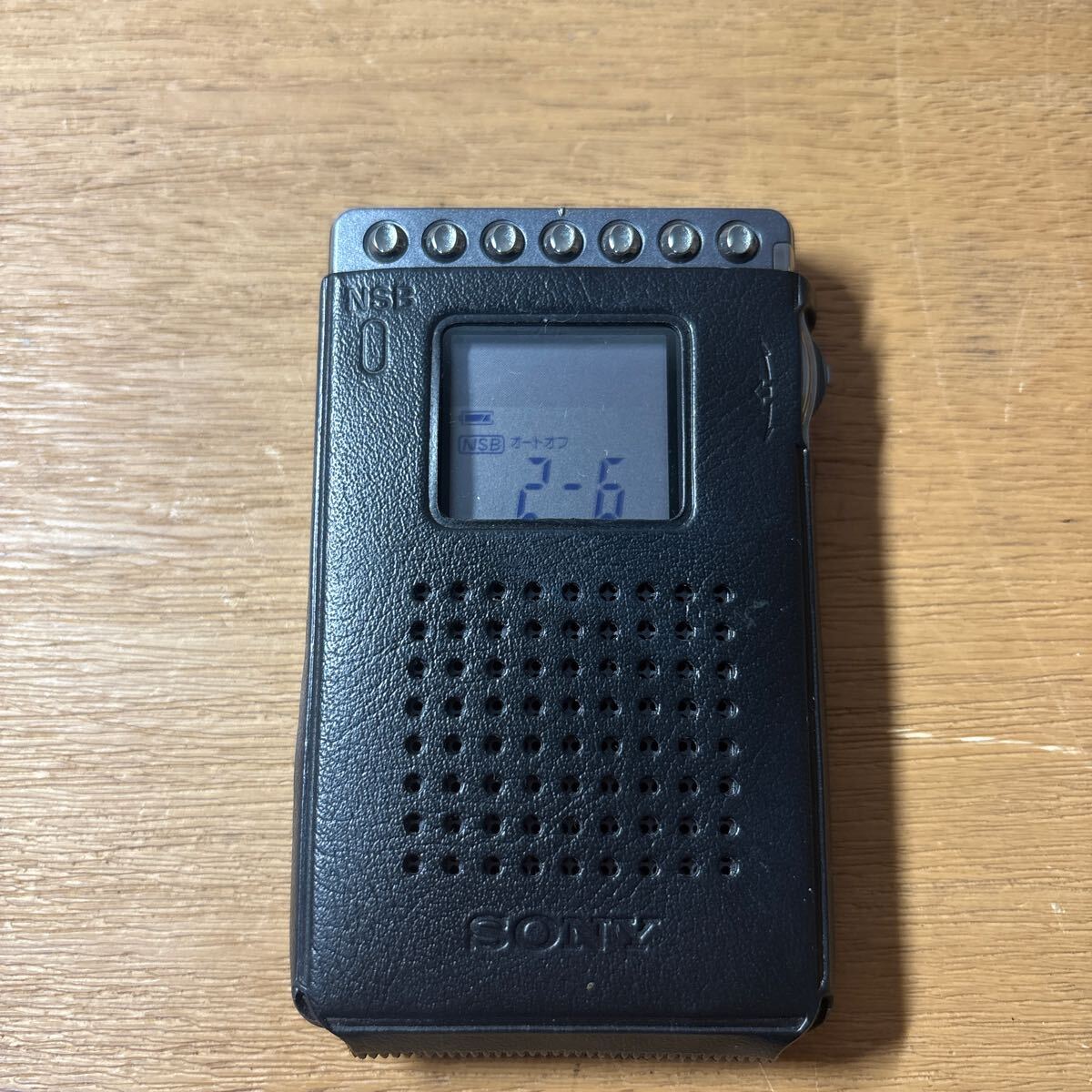 SONY ポータブルラジオ ワイドFM対応 ICF-RN931 拍卖