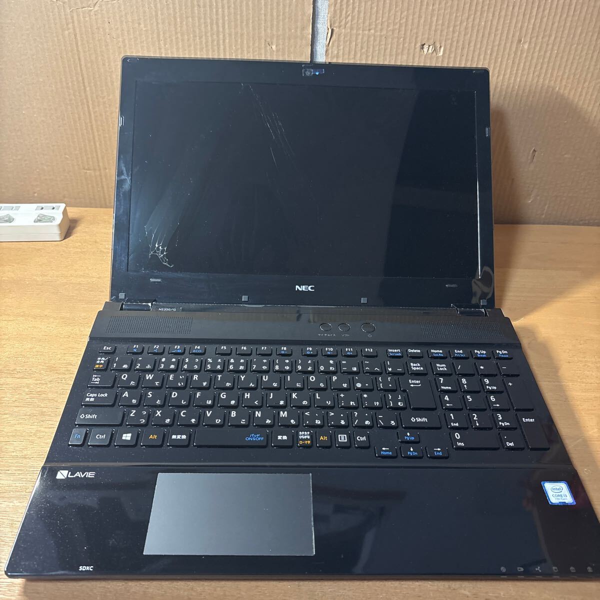NEC LAVIE NS350/G PC-NS350GAB Core i3第7世代 拍卖