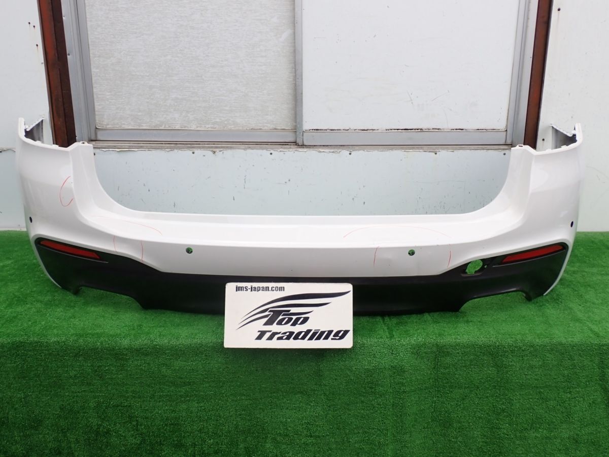 L6354vc BMW純正 5シリーズ G31 Mスポーツ ツーリング リアバンパー ロアパネル付 5112 8064726 アルピンホワイト/300拍卖