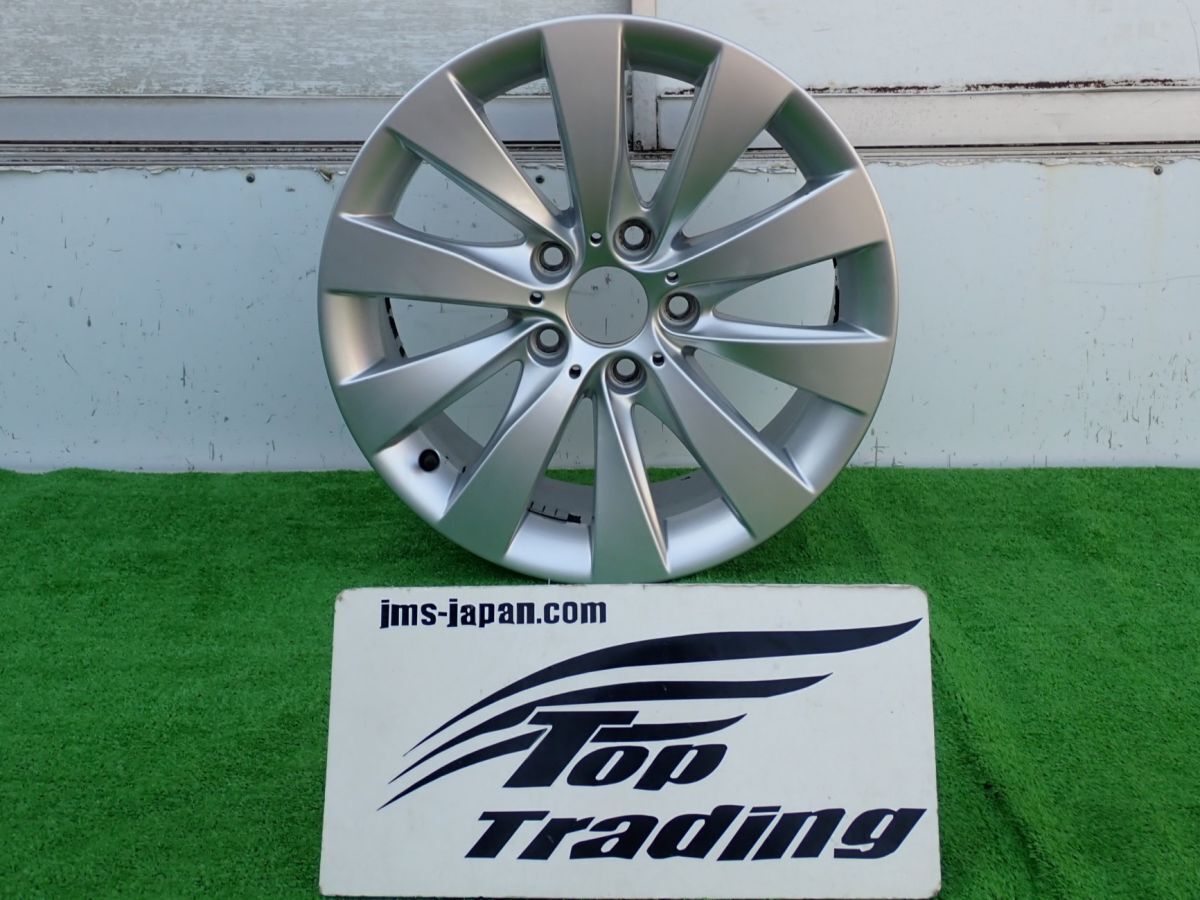 L6382vc BMW純正 3シリーズ F30 4シリーズ F32 17インチ アルミホイール 7.5J 6796240 シルバー 7.5Jx17ET37 1本拍卖