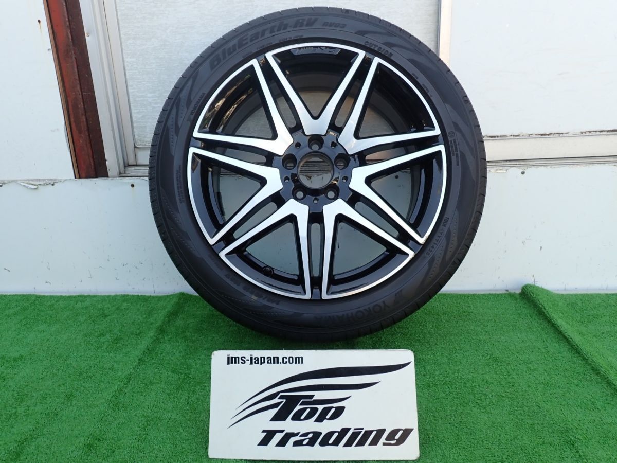 L6420vc ベンツ純正 Vクラス W447 AMG 後期 19インチ 5ツインスポーク アルミホイール 1本 A4474015100 245/45R19 適合確認可能拍卖