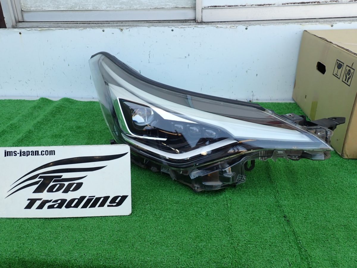 L6385/ トヨタ純正 C-HR NGX10/NGX50/ZYX11 後期 右LEDヘッドライト KOITO81145-10A90拍卖