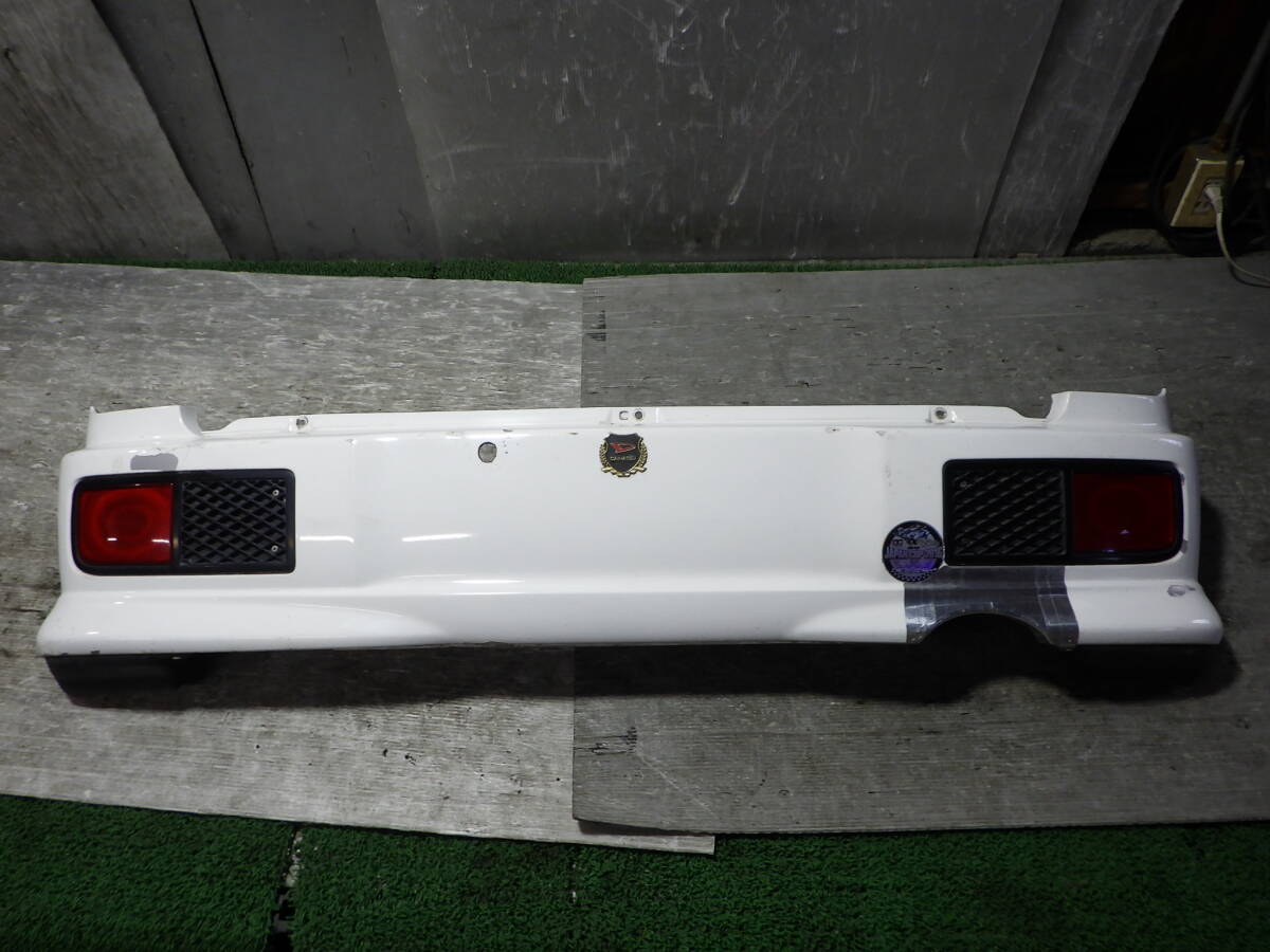 売り切り TA-L700S ミラ TR/CR 希少 加工穴有 L710S W09 リアバンパー 07-10-07-726 B2-R3 スリーアール長野拍卖