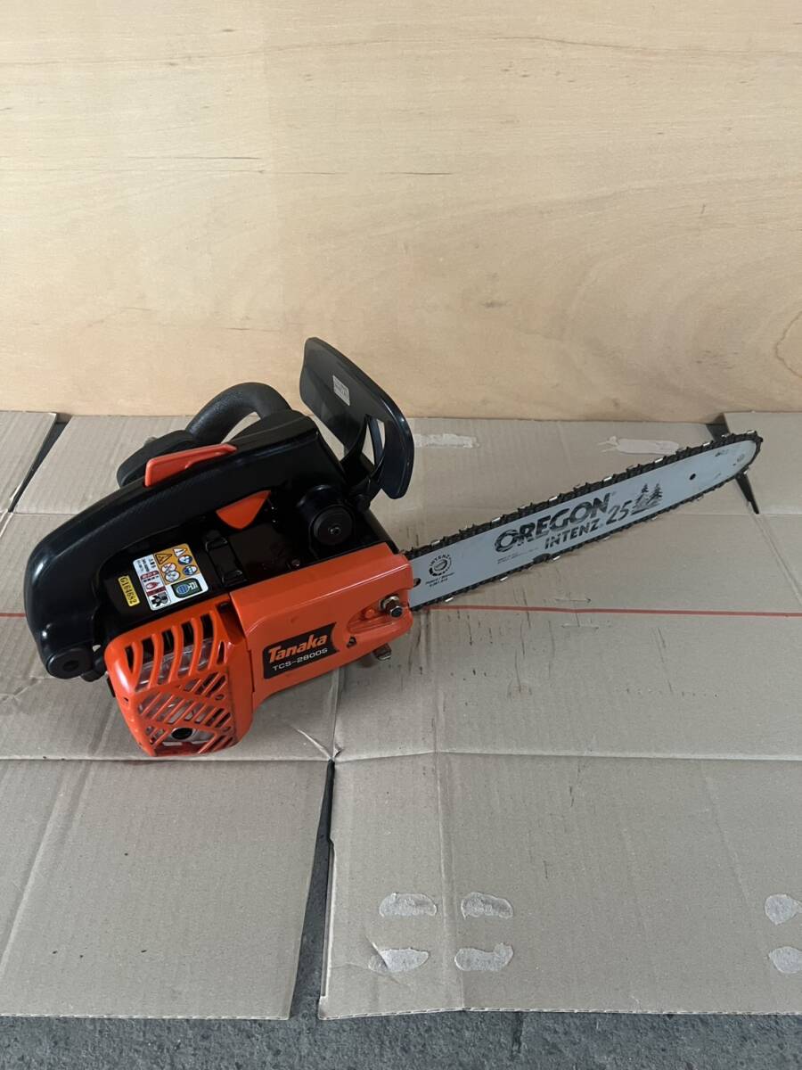タナカTCS-2800S.チェーンソー.ソフトスターター25㎝ 動作確認済み! 程度良い!拍卖