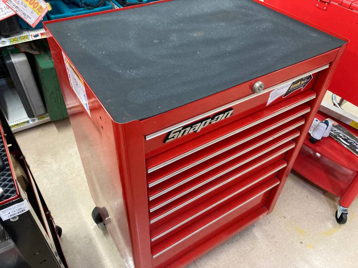 【引取限定】【中古品】Snap-on 8段ロールキャブ KRA4008E ITKZOA7CMAA6拍卖