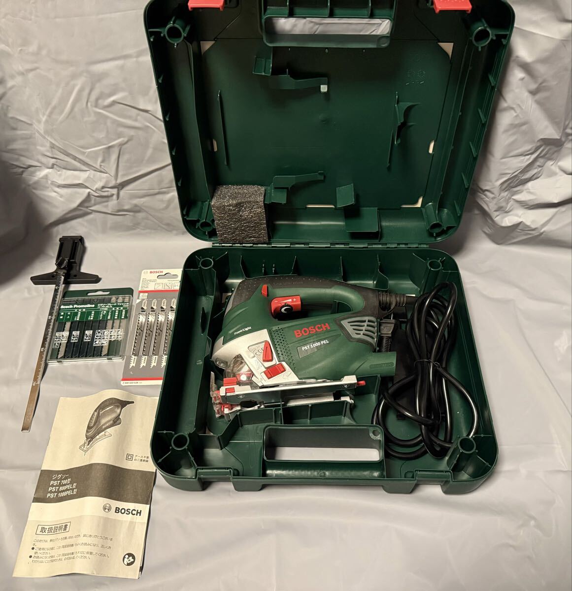BOSCH PST 1000 PEL ジグソー 美品 付属品有拍卖