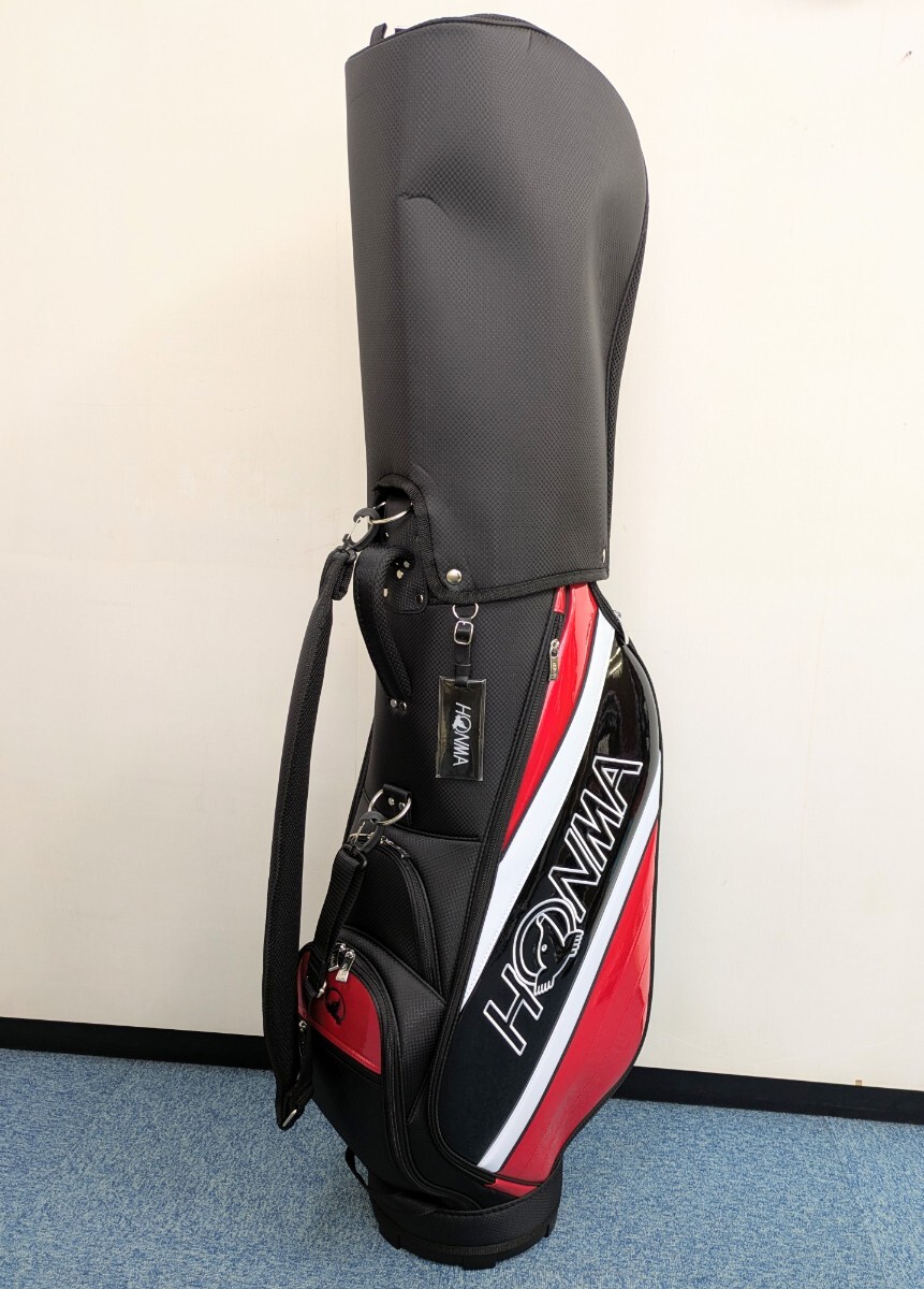 【新品・未使用】本間ゴルフ HONMA キャディバッグ カート型 ゴルフバッグ拍卖