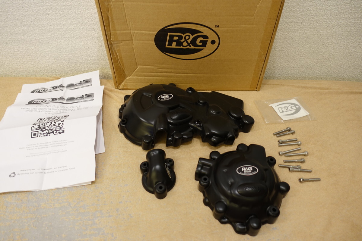 R&G BMW S1000RR (19-) / S1000R (21-) / M1000R / RR(23-24) レーシングエンジンケースカバーセット 定価52,800円 RG-KEC0125R GBRacing拍卖