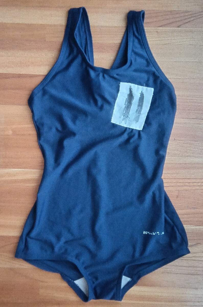 ワンピース水着 S ガールズ ゼッケンあり拍卖