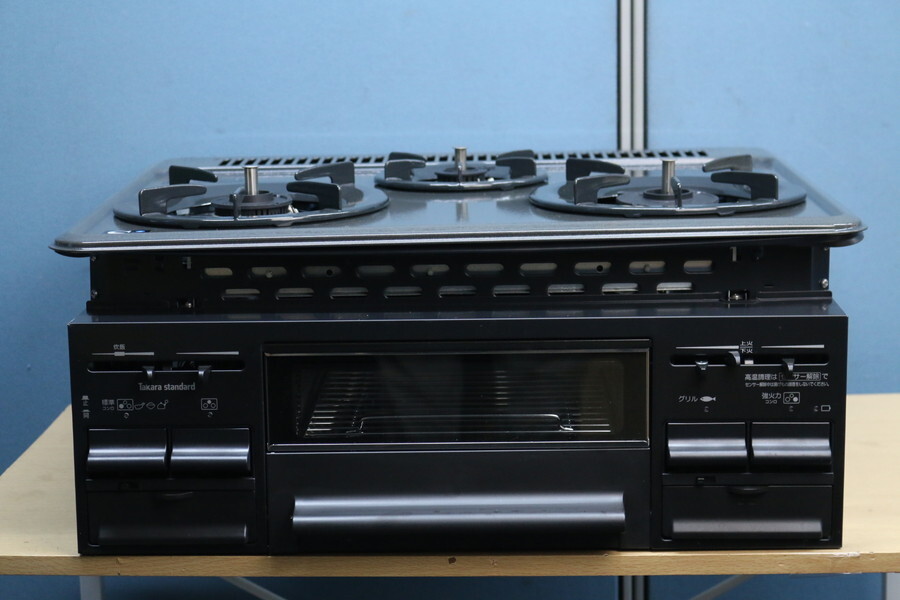 未使用!!【タカラスタンダード TN32W61-3】システムキッチン ビルトインガスコンロ LPガス 2011年製 管25ざ464拍卖