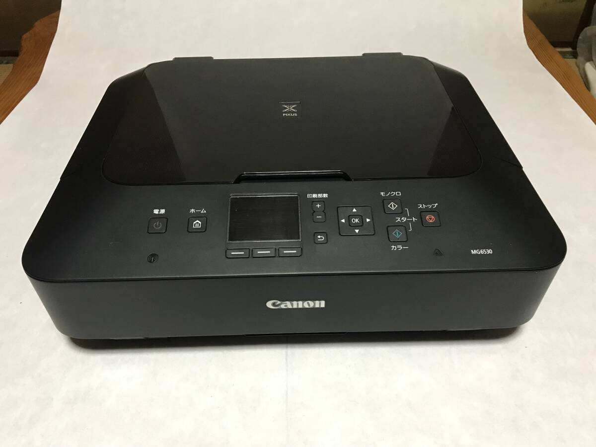 ★美品 ほぼ未使用 保管品★Canon PIXUS MG6530 おまけプリンターインク拍卖