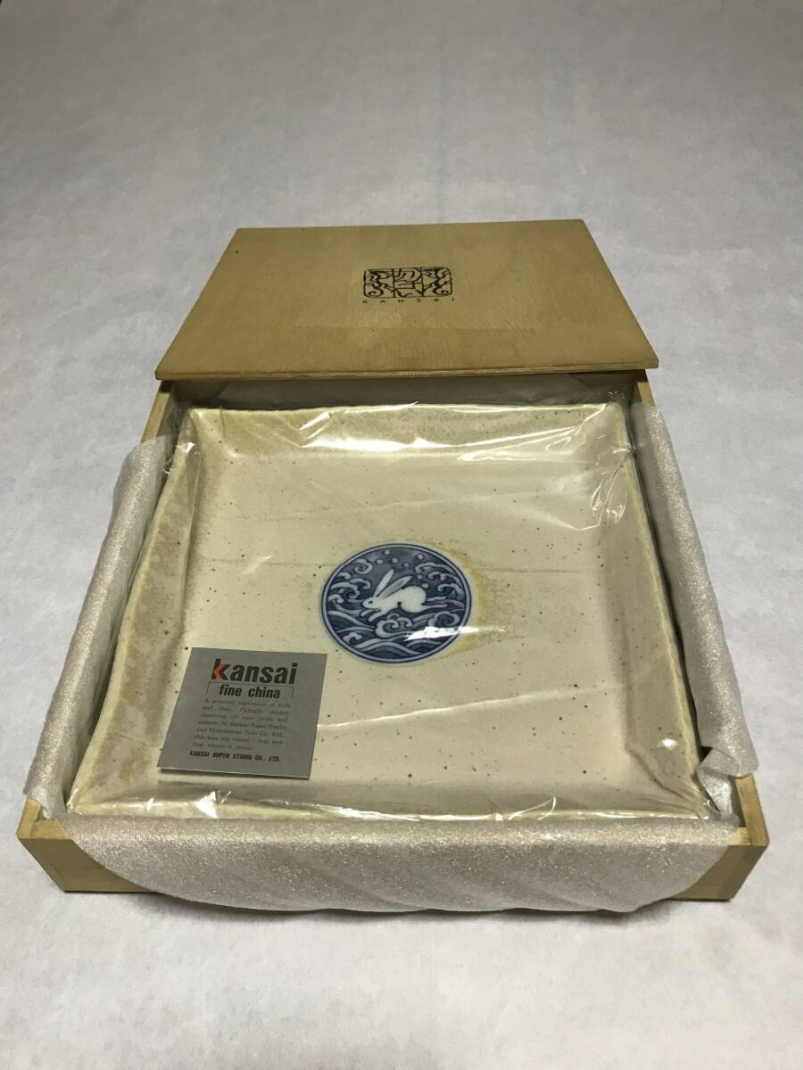 ★新品 保管品★Kansai YK-7014 組皿揃(木箱入)拍卖