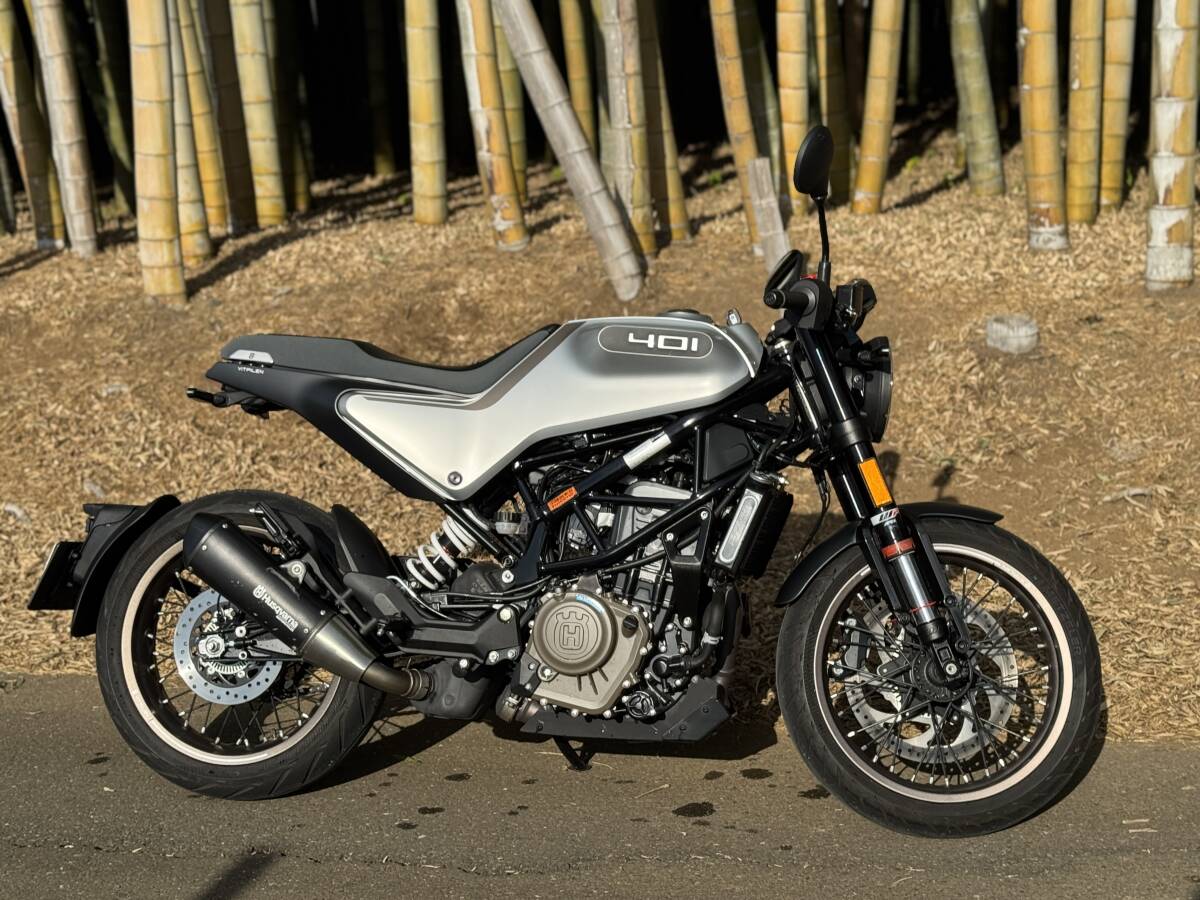 【美車】ハスクバーナ ヴィットピレン401 令和5年車 低走行 走行約4000km 車検R8.1迄 継続車検取得可拍卖