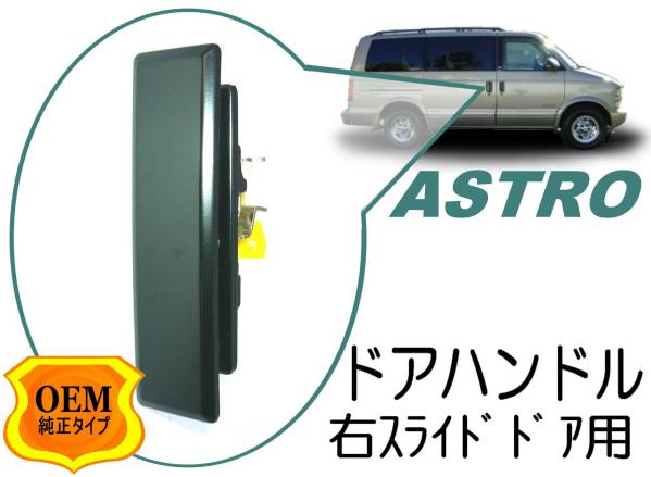 アウター ドアハンドル,ドアノブ,スライド ドア用/アストロ,サファリ拍卖