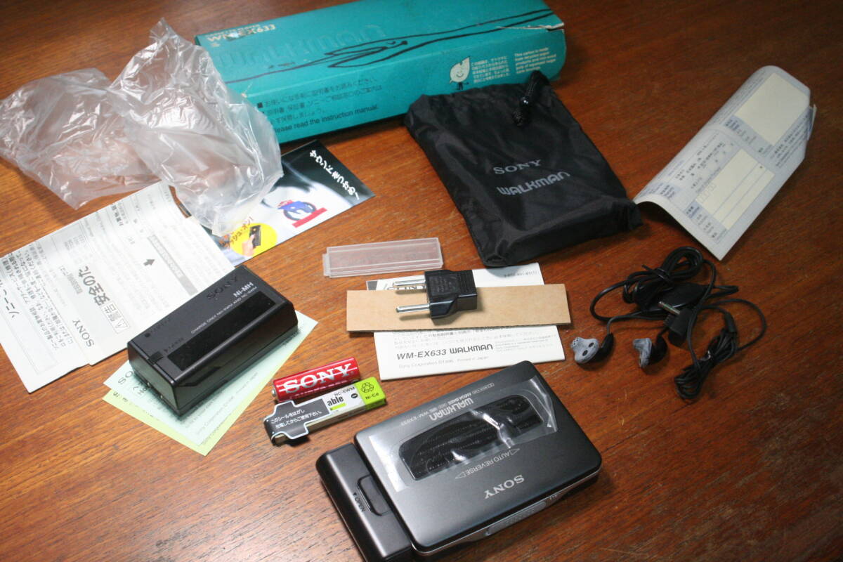 SONY ソニー WALKMAN ウォークマン WM-EX633 未使用品 動作せず 修理前提 現状渡し拍卖