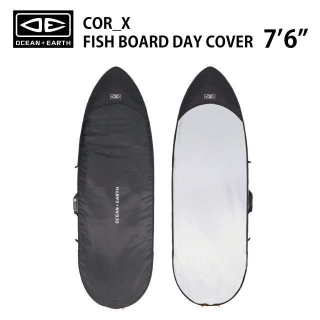 【再入荷 即決】OCEAN&EARTH COR_X FISHBOARD DAY COVER 7'6"/ファン・ミッドレングスボード/サーフィン拍卖