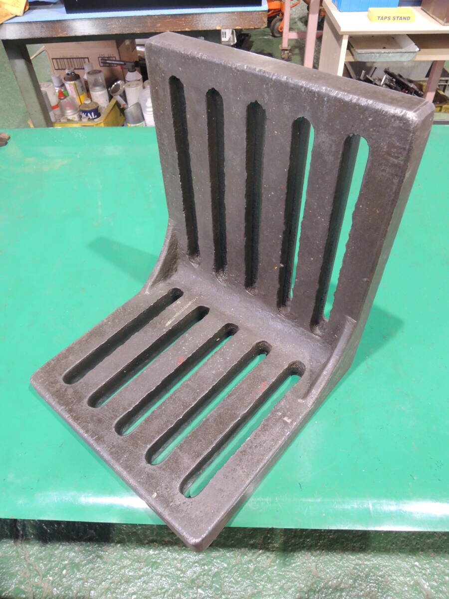 L型イケール 幅30.5㎜ 高さ30.5㎜、35.5㎜ 重量約34㎏ 中古 工具 旋盤 フライス 治具 #966拍卖