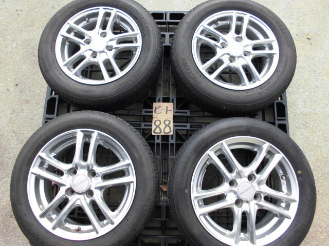 ホンダビートPP1 13.14インチタイヤホイール4本セット( BALMINUM )88拍卖