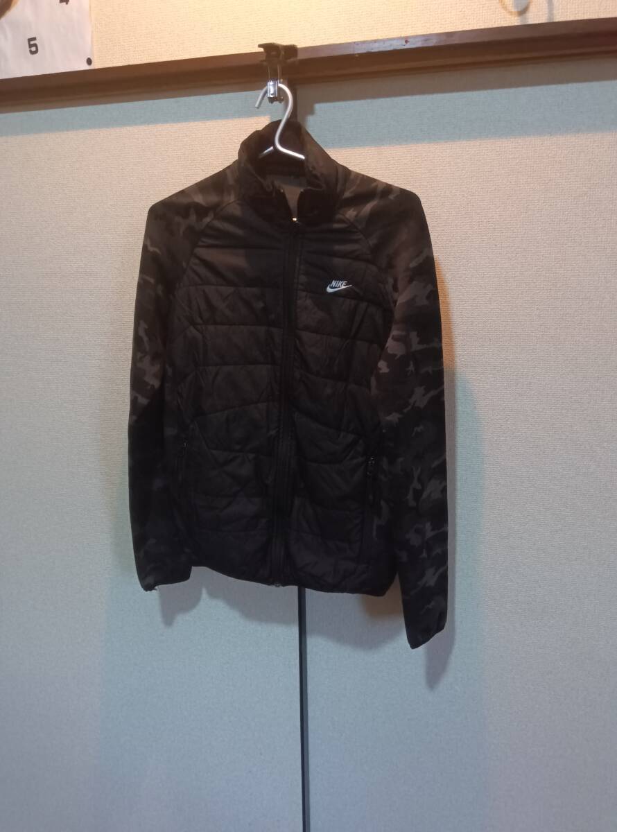 サイズM?■Nike/ナイキ■フロント中綿ジャケット■迷彩柄 used●拍卖