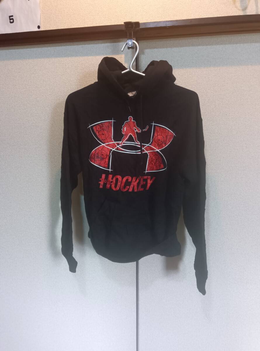 サイズS■GILDAN/ギルダン■HOCKEYスウェットパーカー●ブラック USA古着拍卖