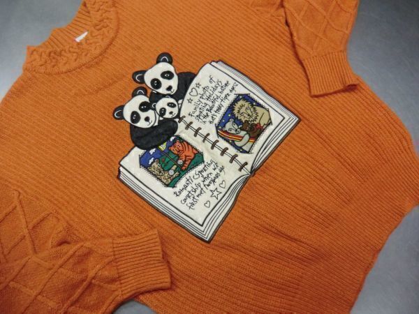 N11 美品★CASTELBAJAC カステルバジャック セーター ウール・シルク混セーター/4/L 大きいサイズ 日本製 リマージュライカ 1-2拍卖