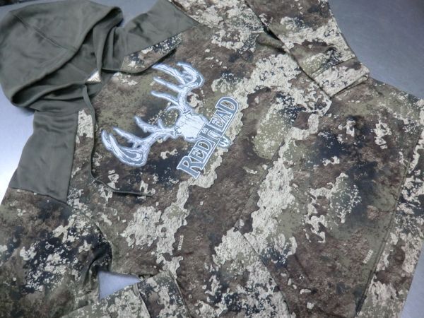 B-74 美品 RED HEAD レッドヘッド スウェットパーカー プルオーバー パーカー M 迷彩 カモフラ 12-5拍卖