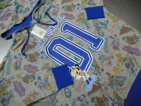 TK-1 未使用 タグ付き 東京ディズニーリゾート ディズニーシ― ミッキーマウス スウェットパーカー S 大きめ DISNEY RESORT 21拍卖