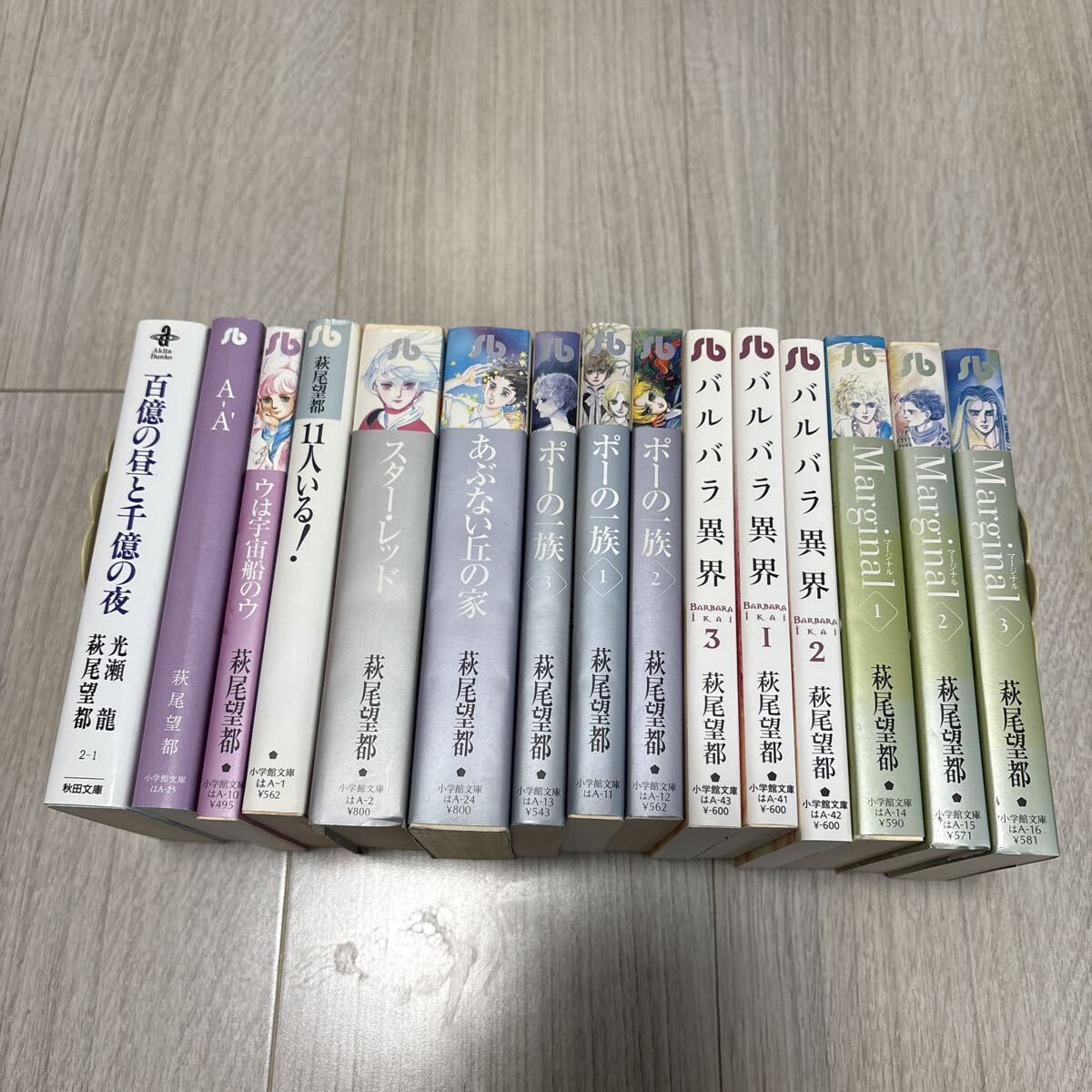 「ポーの一族」「バルバル異界」代表作をはじめとした 萩尾望都著作本 いろいろ拍卖